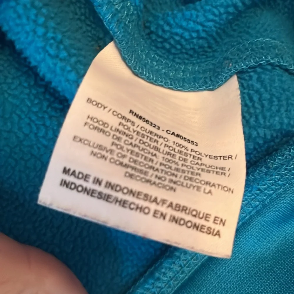 Nike therma fit Hoodie pullover sweatshirt boy size MED turquoise blue GUC